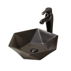 Fluminia, Black Diamond, lavoar pe blat, 49 x 49 cm
