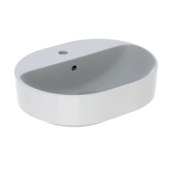 Lavoar VARIFORM Eliptic 50 x 40 cm cu gaura pentru baterie GEBERIT