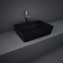 Lavoar FEELING 50 x 36 cm Rectangular Black RAK CERAMICS