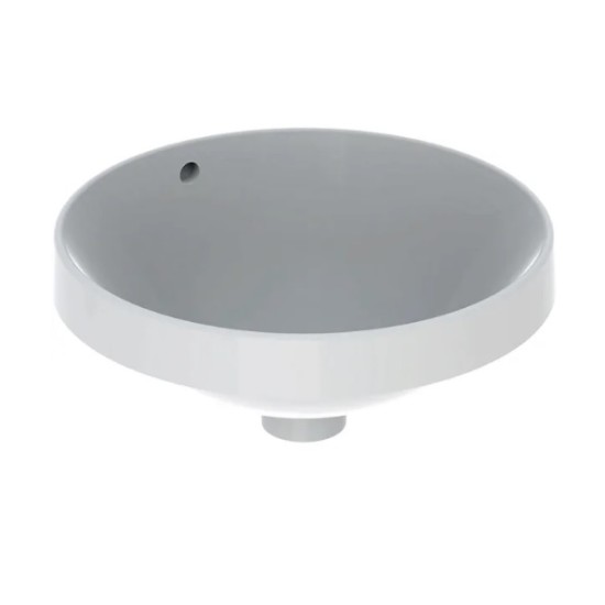 Lavoar VARIFORM Rotund 40 cm incorporat cu preaplin GEBERIT