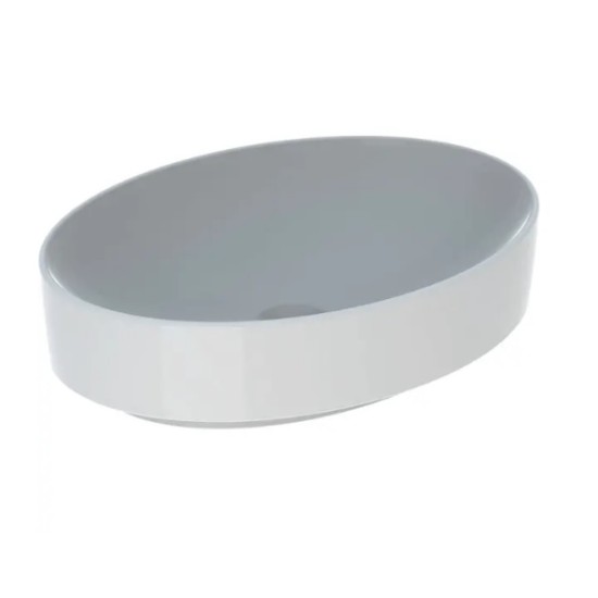 Lavoar VARIFORM Oval 55 x 40 cm fara gaura pentru baterie GEBERIT