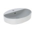 Lavoar VARIFORM Oval 60 x 45 cm cu gaura pentru baterie GEBERIT