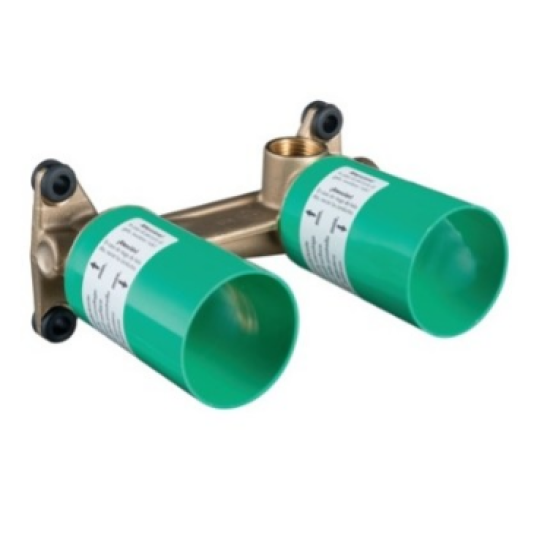 Corp incastrat pentru baterie lavoar cu montaj pe perete, Hansgrohe