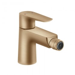 Baterie bideu TALIS E bronz periat cu ventil, Hansgrohe