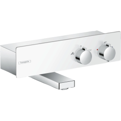 Baterie termostatica cada SHOWER TABLET 350, alb-crom, Hansgrohe