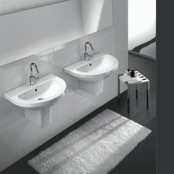 Hatria, Erika Pro, lavoar alb, 62 cm, alb