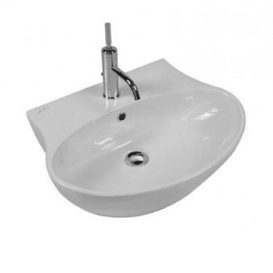 Hatria, Nido, lavoar suspendat, 62 cm, alb