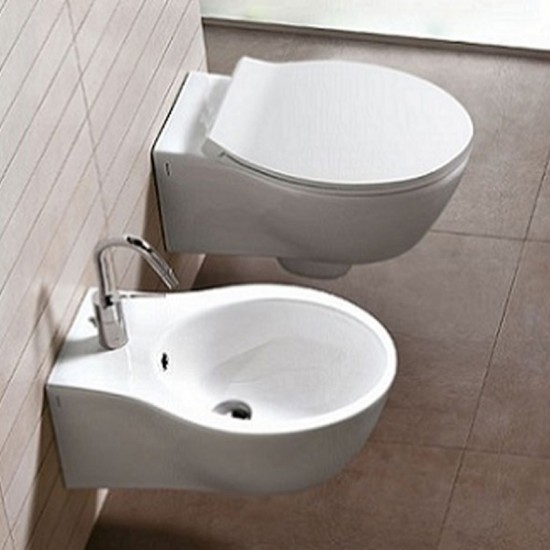 Hatria, Nido, bideu suspendat, alb