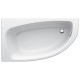 Cada acryl HOTLINE asimetrica, 160 x 90 cm, stanga, IDEAL STANDARD