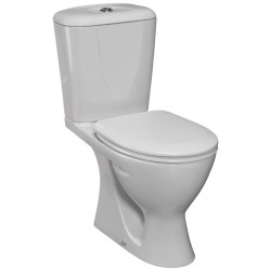 Set vas Wc EUROVIT ECCO NEW cu rezervor alim inferioara si capac soft close IDEAL STANDARD