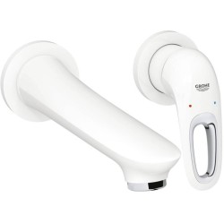 Baterie lavoar perete EUROSTYLE moon-white GROHE