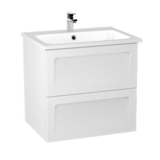 Mobilier BERYL 60, ALB MAT, ORISTO