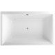 Cada Itea Lux 190 x 120 cm cu  picioare metalice Radaway