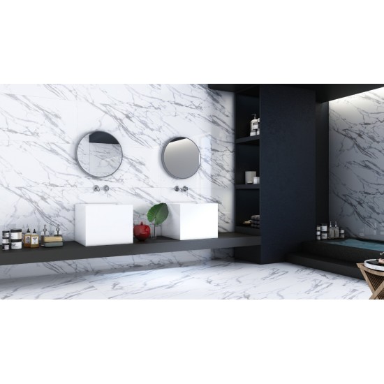 Gresie Coliseo White 60 x 120 cm