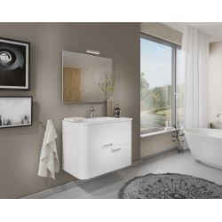 Mobilier GEOS 80 cm Bianco Lucido SAVINI DUE