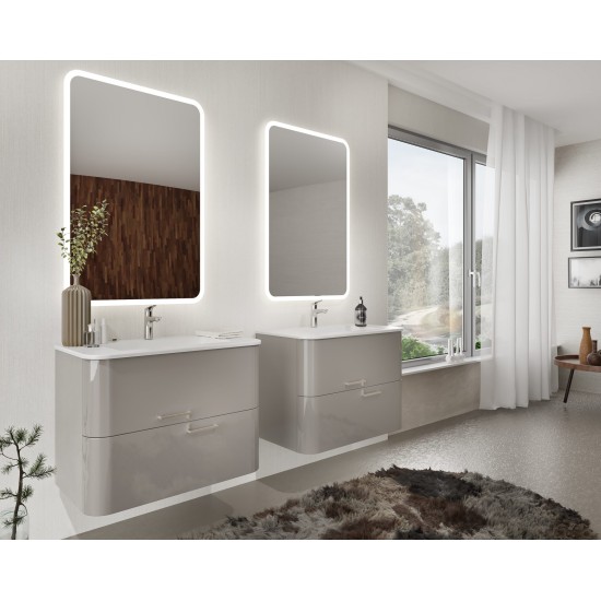 Mobilier GEOS 80 cm Capucino Lucido SAVINI DUE