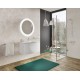 Mobilier SOLE 80 cm Bianco Lucido SAVINI DUE