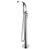 Baterie cada freestanding DECCO, crom