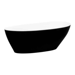 Cada freestanding, GOYA, 160x70 black&white, BESCO