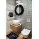Faianta Bisel Grey, tip Metro, Lucioasa 10 x 30 cm, Ribesalbes