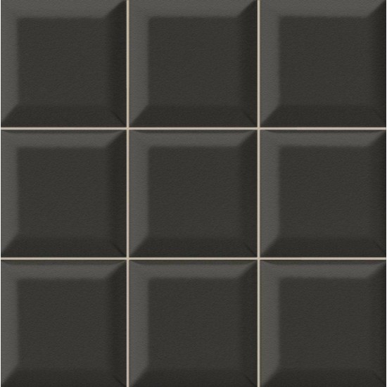 Faianta Bombato Negro 33 x 33 cm