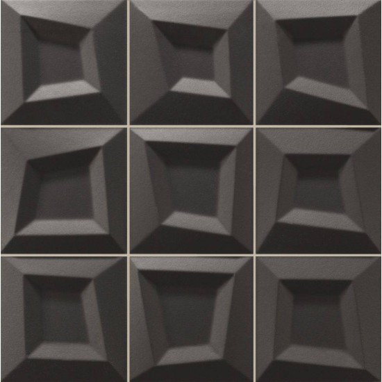 Faianta Frame Negro 33 x 33 cm