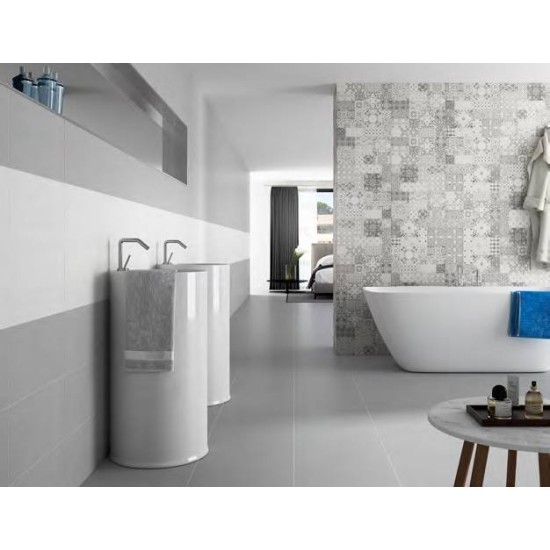 Faianta TOULOUSE WHITE 25 x 50 cm ARGENTA