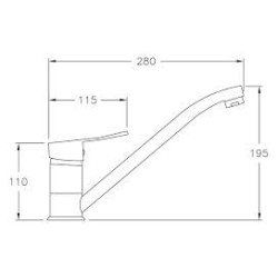 Baterie bucatarie MADERA BMD4 CASABLANCA