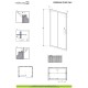Usa de nisa PREMIUM PLUS DWJ 150 cm RADAWAY