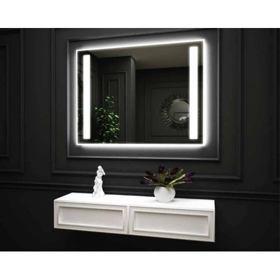 Oglinda cu iluminare DENISSA 80 x 80 cm