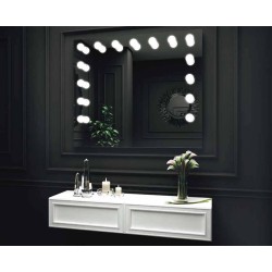 Oglinda cu iluminare EDITH 100 x 100 cm