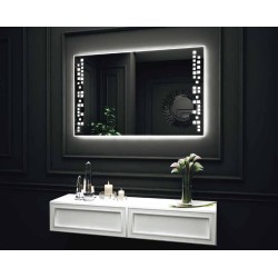 Oglinda cu iluminare IRIS 100 x 60 cm