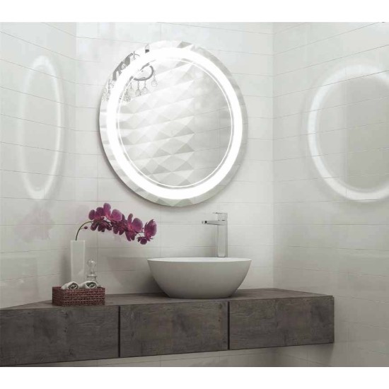 Oglinda cu iluminare LAURA ROUND 70