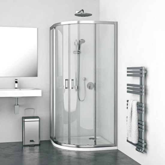 Cabina de dus semirotunda LEGA LINE LLR2/800 80 x 80 cm ROLTECHNIK