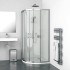 Cabina de dus semirotunda LEGA LINE LLR2/800 80 x 80 cm ROLTECHNIK