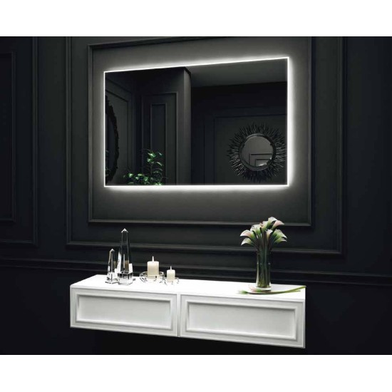 Oglinda cu iluminare SAFIRA 100 x 60 cm