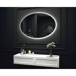 Oglinda cu iluminare SAFIRA OVAL 130 x 90 cm
