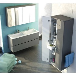 Mobilier SILVER 120, gri mat ORISTO Mobilier SILVER 120, gri mat ORISTO