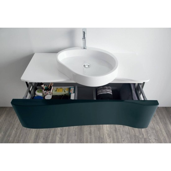 Mobilier Singapur 100 cm Gris Marengo-Plata