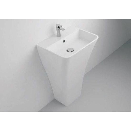 Lavoar TANARO freestanding 50 cm CAST MARBLE