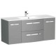 Mobilier WAVE 120 suspendat gri mat ORISTO