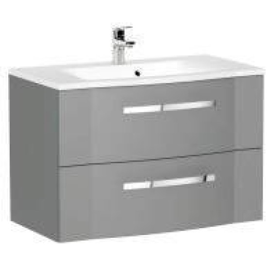 Mobilier WAVE 80 suspendat gri mat ORISTO