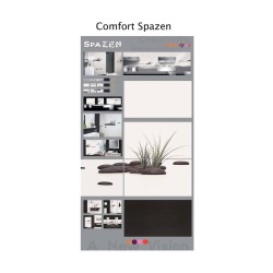 Colectia Comfort Blanco si Negro 33.3 x 60 cm