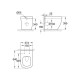 Vas Wc EURO CERAMIC suspendat TRIPLE VORTEX PURE GUARD GROHE