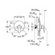 Baterie dus ingropata BAUEDGE GROHE