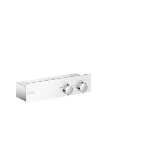 Baterie dus termostatata SHOWER TABLET 350 alb-crom HANSGROHE