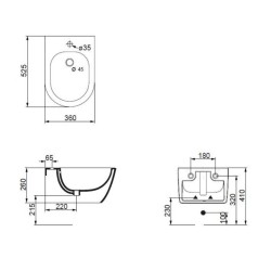 Bideu Like Suspendat, Alb