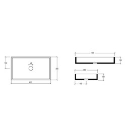 Lavoar Box 60 x 35.5 cm