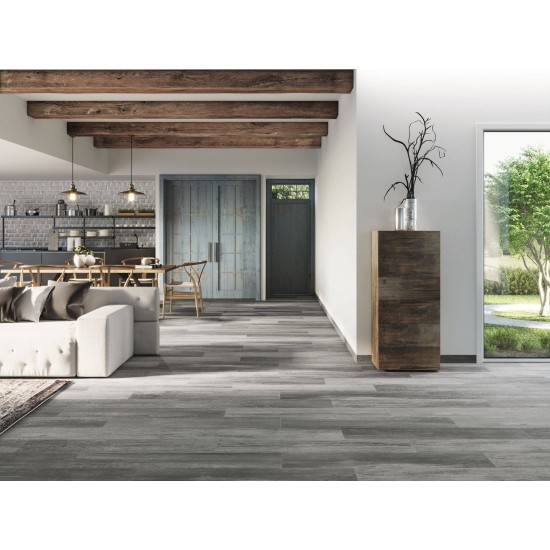 Gresie SUMTER CINZA 20 x 120 cm