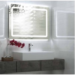 Oglinda cu iluminare BIANCA 110 x 110 cm